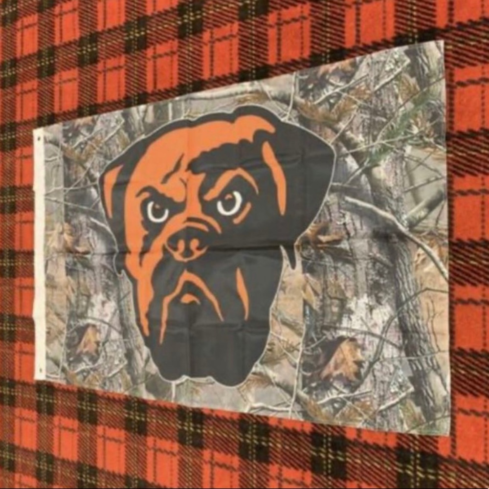 Brand new Cleveland Browns banner flag
